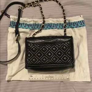 Tory Burch Fleming Quilted Mini purse